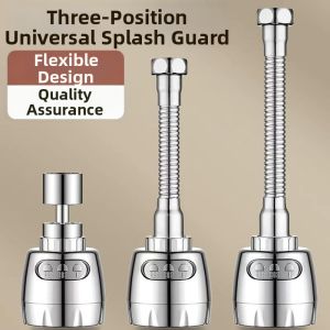 Anti-splash Extendable Swivel Pressure Boosting Water Filter Faucet Extender