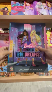 Barbie - Big City Big Dreams Coloring Story Book