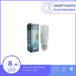 Lampu LED Stick Visicom 08 Watt Warna Putih