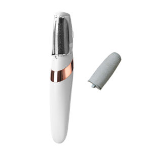 Electric Foot Scrubber Portable and Easy to Carry USB Rechargeable Removes Dead Skin and Scrubs Feet Replaceable Coarse and Fine Grinding Heads Easily Creates Smooth Feet Aids Personal Hygiene Care