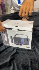 Loa Bluetooth Mini YS603  Công Suất 40WĐi Kèm 2 Micro Karaoke Thay Đổi Giọng Nói Bảo Hành 6 Tháng