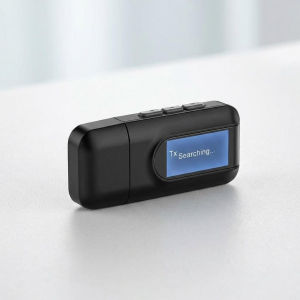 Bluetooth 5.0 USB Adapter Âm Thanh Không Dây Dongle Thu Phát Cho Xe Hơi PC TV Máy Tính Laptop Ăng Ten Bên Trong