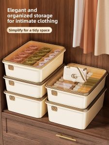MEIZHUFU | Underwear Socks Storage Box