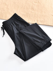 High Performance Outdoor Function Large Pocket Workwear Style Spring Versatile Elastic Waist Cuffed Casual Trousers for Men