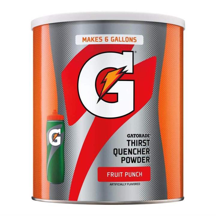 Gatorade Powder and Merchandise Fruit Punch / Lemon Lime/Orange Sports