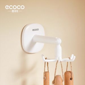 Giá Treo Đồ Nhà Bếp Ecoco Gắn Tường Không Cần Đục Lỗ Giá Để Dụng Cụ Nhà Bếp Thìa Giá Để Đồ Dùng Nhà Bếp Kiểu Scandinavia Bằng Nhựa