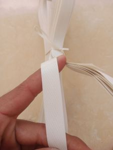 tali pati bahan prlat tipis panjang 3.5 lebar 1.5 senti