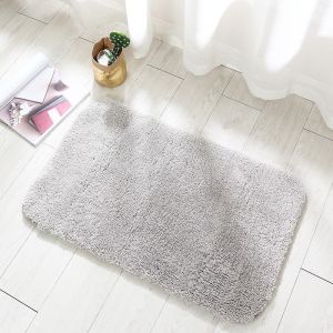 3CM THICK Quality Fluffy Anti Slip Floor Mat Carpet Rug Alas Kaki Bathroom Toilet Kitchen Door Mat Microfibre Dapur