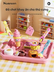 HUANGEN | Educational Play Food Set for Girls 3-6 Year Olds