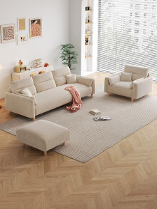 Cream-colored Cat Scratch Resistant Sofa