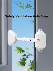 SAFELON | Child Safety Lock For Windows Push Pull Windproof Fixed Device Prevents Unwanted Opening Suitable For Various Ages In China