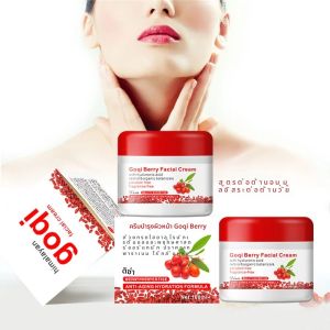 ครีมบำรุงผิวหน้า Wolfberry สารต้านอนุมูลอิสระและปรับโทนสีผิวครีมกรดไฮยาลูโรนิกให้ความชุ่มชื้นและต่อต้านริ้วรอยครีม medlar