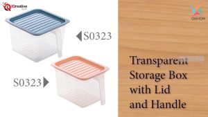 Oxihom Kotak Tempat Penyimpan Makanan Dapur Kulkas Food Storage Kitchen Medium