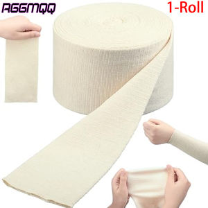 1Roll Tubular BandageStockinette Tubing for Legs KneesReusable Elastic BandageSleeveTubular Compression Bandage Roll forSport