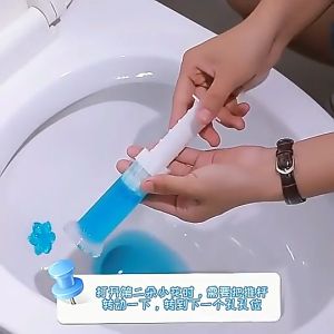 Toilet Bathroom Scrubble Bubble Cleaner Cleaning Toilet Bowl Gel Flush Water Refresh Perfume Flower Freshener
