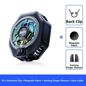 HOOYS | App-Controlled Magnetic Phone Cooler for Gaming Semiconductor Cooling Supports Multiple Brands