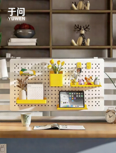 Non-drilling Magnetic Metal Desktop Storage Rack