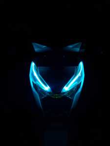 lampu alis LED DRL ALIS plexible lentur BEAT STREEAT 2017 2019 sepasang non bintik terang