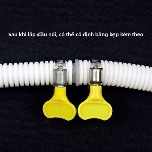 MONLEYTA | Ống thoát nước máy lạnh ống cấp nước ngoài máy ống nối gia cố đầu nối đa năng máy giặt bán tự động ống nước