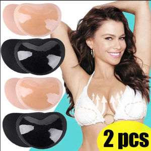 Silicone Triangle Bra Insert Pads Swimsuit Thicken Push-Up Sticky Inserts Women Soft Breast Pad