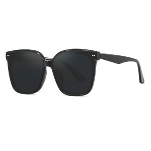 Phiên Bản Hàn Quốc Kính Mát Vuông Retro Dành Cho Nữ Cao Cấp Bảo Vệ UV400 Mặt Tròn Khung Lớn Mùa Hè Ngoài Trời Che Nắng Kính Mắt Thời Trang