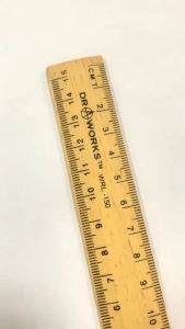 PEMBARIS KAYU / WOODEN RULER 15CM / 30CM