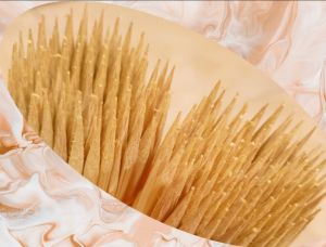 Tusuk kentang 35cm tebal 4mm isi 100pcs runcing & tumpul