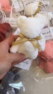 Gấu Bông Để Hộp Quà Tặng Sinh Nhật Sự Kiện Có Thể Mở Làm Khăn Tắm Kèm Túi Bóng