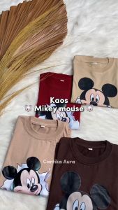 Kaos Basic Anak Micky Mouse | Atasan 1-14 Tahun