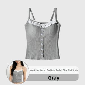Mooti | Lace White Halter Slimming No-Bra-Needed Top