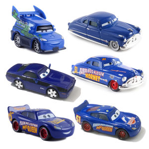 Takara Tomy | Hot Sale Disney Pixar Cars Doc Hudson DJ G4 Lightning McQueen 1:55 Metal Die Casting Dinoco Model Car Toy Kids Birthday Gifts