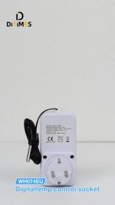 juan juan | 16A 0.1℃ Automatic Temperature Controller Socket Thermostat 220V With Timer Switch Heating Cooling For Refrigerator Greenhouse