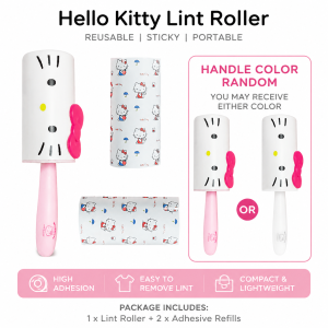Miniso | Ruột Thay Thế Máy Hút Bụi Hello Kitty Giấy Dính Siêu Chắc Cuộn Giấy Dính Dùng Để Làm Sạch Bụi Và Lông Thú Cưng Đồ Dùng Gia Đình Hoạt Hình.