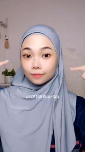 Bergo Hamidah Non Pet – Jilbab Instan XL Bahan Jersey Premium