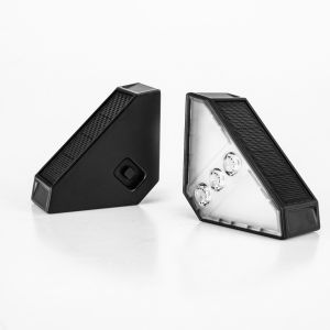 Solar Step Lights Outdoor Stair Lights Step Lights Yard Decorative Atmosphere Lights for YardGardenParkDeckStair Step Decor