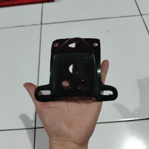 DUDUKAN LAMPU RXKING /BREKET LAMPU RXKING BAHAN BESI READY WARNA CHROME DAN HITAM