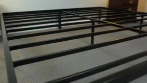 Metal Bed Frame Queen Bed & Single Bed Steel Double Bed Frame