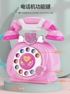 Princess Telephoner Toy Early Education Music Story Role Play Girls Toy Baby Dollhouse Simulation Childrens Telephone Toy