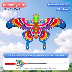 WEIBAI | Pocket Portable Outdoor Camping Suitable Kite Easy to Fly in Light Breeze