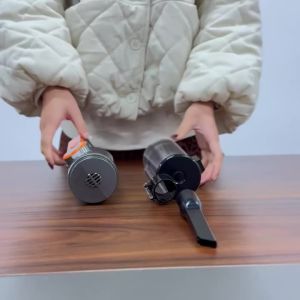 Multifunction Wireless Handheld Car Vacuum Cordless Handheld LED Lighting Chargeable Auto Vacuum for Home & Car Mini Cleaner