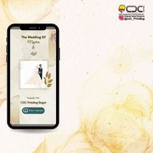 Undangan Pernikahan Digital Website Cantik Elegan & Unik