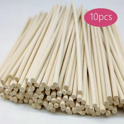 10/50pcs natural reed and rattan aromatherapy sticks diffusion stick replacement stick indoor specific 0.3 * 20cm