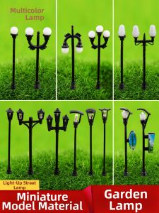DUOCAIHANI | Single Head Light Adjustable Height Black Courtyard Plaza Light