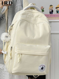 IRD | Solid Color Student Backpack Water Resistant Large Capacity