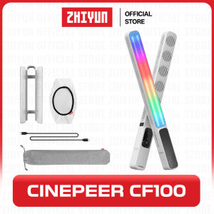 ZHIYUN CINEPEER CF100 - 100W RGB Light Stick LED Video Light Wand Handheld Professional Photography Light Studio Light Portable Fill Light