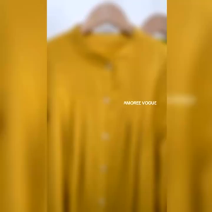 Plus Size (M-XL) Soft MosCrepe Full Button Blouse Muslimah  (2271)