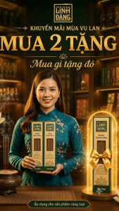 [MUA 2 TẶNG 1] Nhang Trầm Hương Tự Nhiên Sạch Ít Khói Linh Đăng- Không Hương Liệu Dùng Thiền Thư Giản Thờ Cúng - Hộp 400g Dài 36.5cm