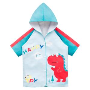 HUANKE | Quick-Dry Childrens Swim Towel & Robe Large Size