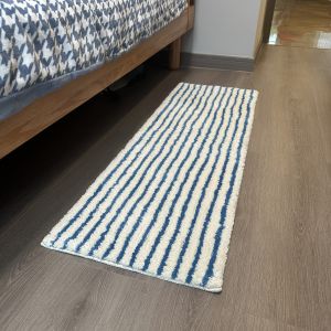 VIKAMA Tối Giản Sọc Thảm Phòng Tắm Mềm Mại Thấm Hút Chống Trơn Trượt Sàn Phong Cách Hiện Đại Trang Trí Nhà Bếp Thoát Nước Thảm