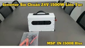 Inverter Sin Chuẩn 24V-1500W Liên Tục MSP: IN-1500B Plus